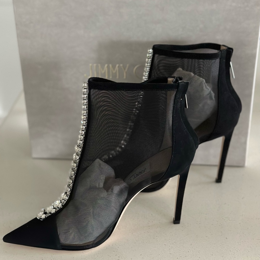 Brand New Never Worn Jimmy Choo - Bling 100 Bootie